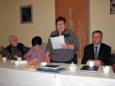 Sprawozdanie złożyła sołtys Edyta Czaplik. 